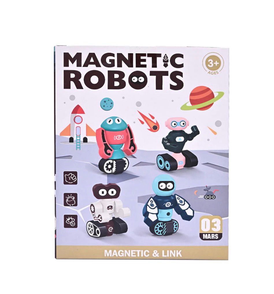 Magnetic Robots Mars Series 03