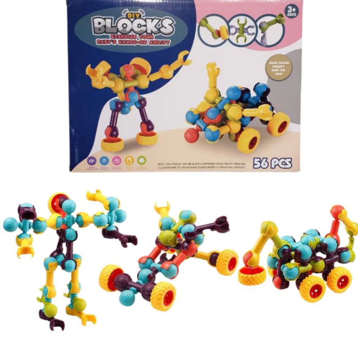 DIY Jointed Blocks: Exercise Your Baby's Hands-on Ability